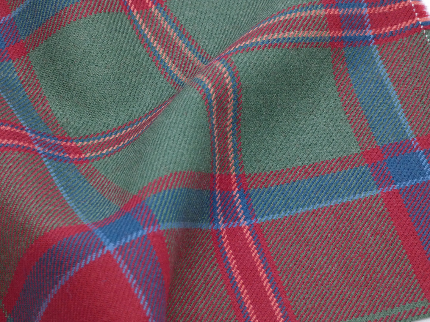 MacDonald Muted Wool Tartan Design