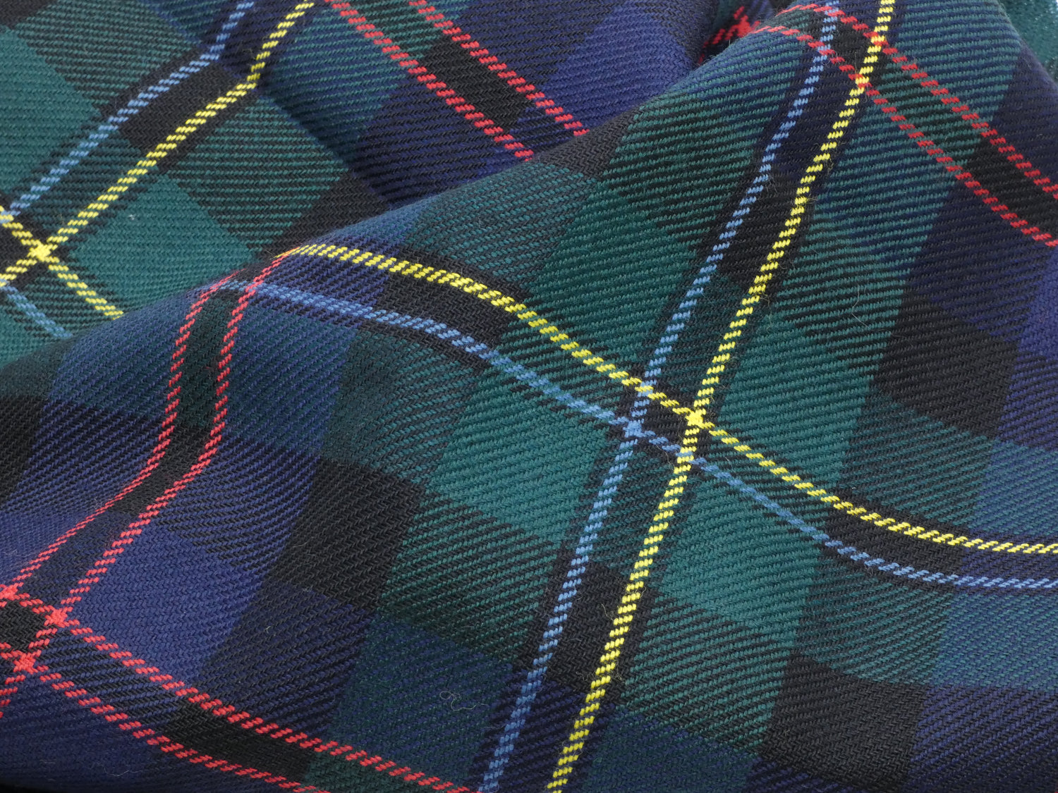 Malcolm Wool Tartan Fabric