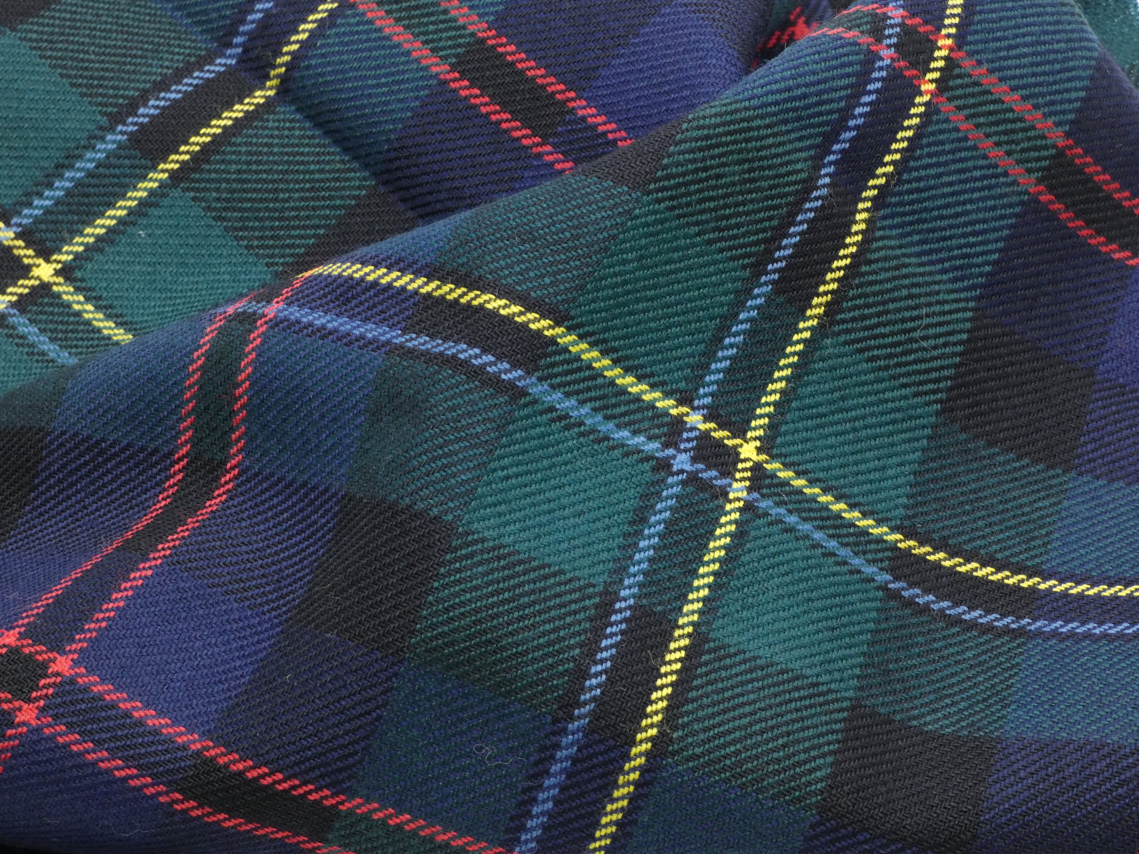 Malcolm Wool Tartan Fabric