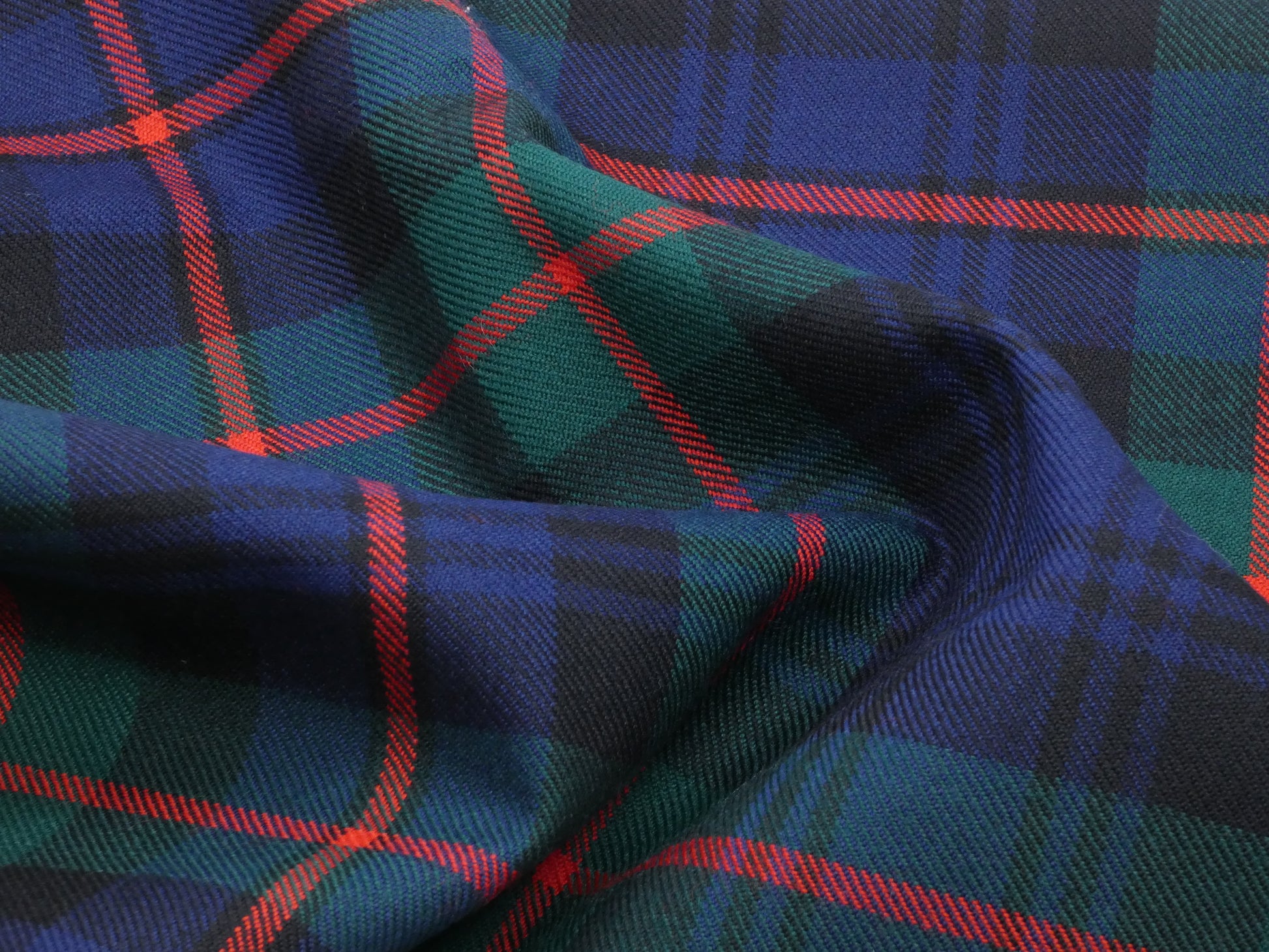 Murray Modern Tartan Fabric Wool